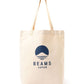 EVERGREEN WORKS X BEAMS JAPAN TOTE BAG (WHITE×INDIGO)