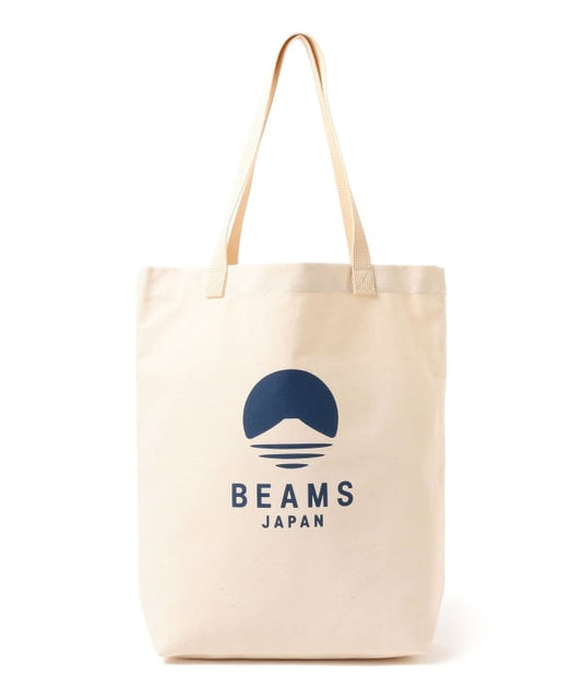 EVERGREEN WORKS X BEAMS JAPAN TOTE BAG (WHITE×INDIGO)