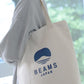 EVERGREEN WORKS X BEAMS JAPAN TOTE BAG (WHITE×INDIGO)