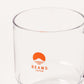 BEAMS JAPAN STACKING MUG CLEAR (CLEAR×ORANGE)