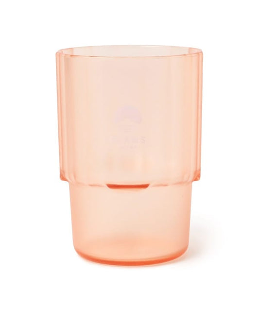 BEAMS JAPAN STACKING CUP CLEAR (ORANGE×WHITE)