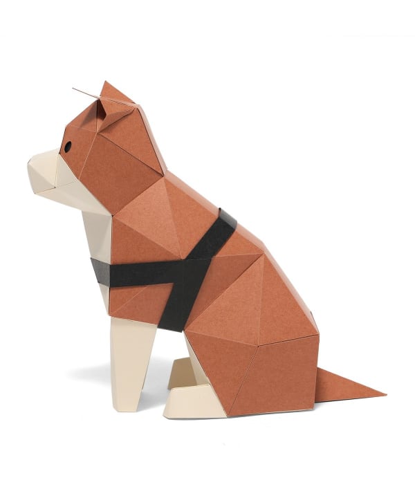 BOG CRAFT × BEAMS JAPAN PAPER TOY (AKITA DOG) (AKITA DOG)