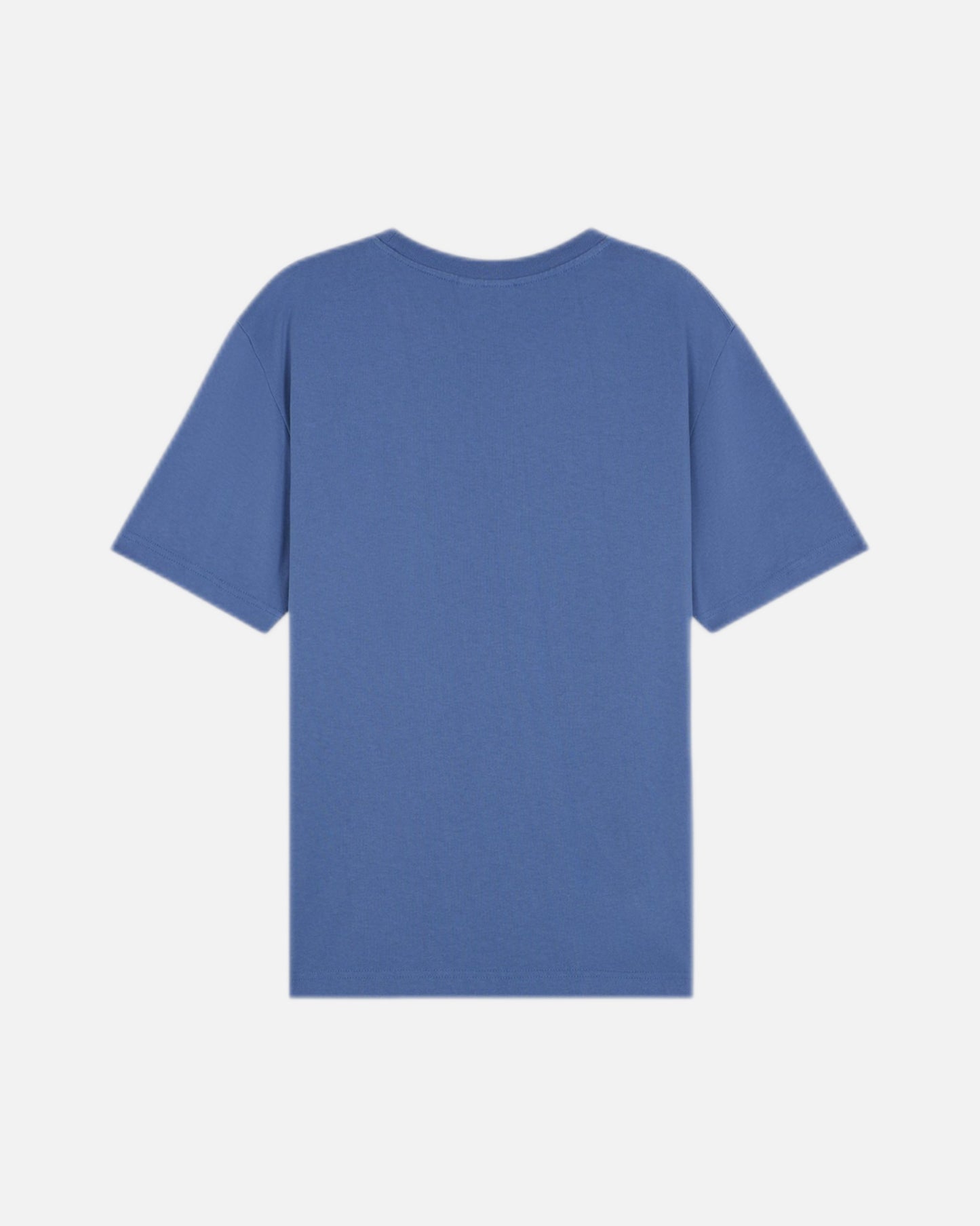 MAISON KITSUNE HANDWRITING COMFORT TEE-SHIRT (STORM BLUE)