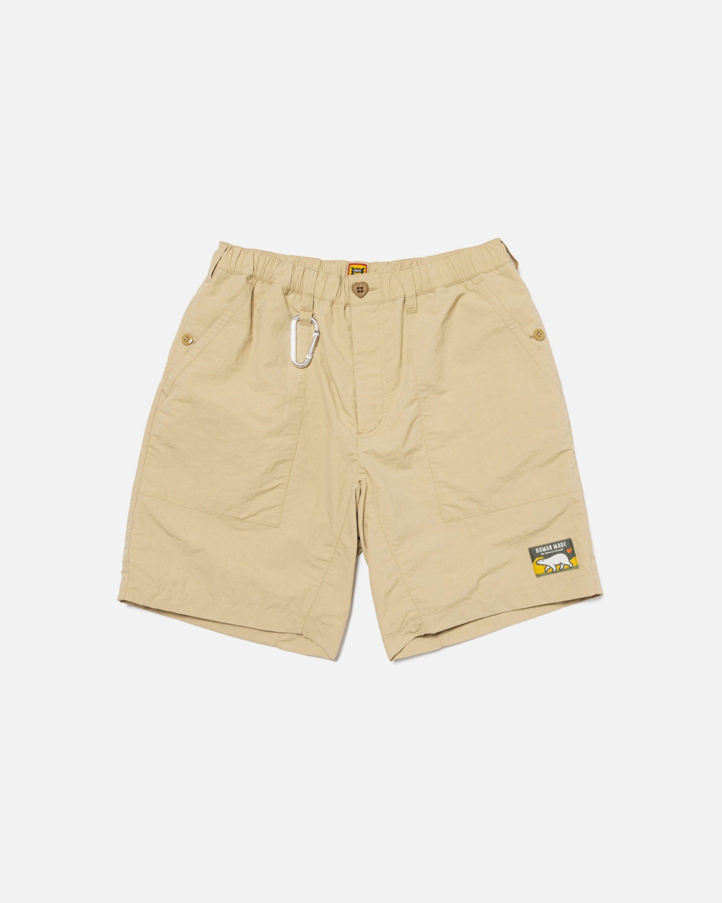 NYLON SHORTS (BEIGE)