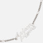 MAISON KITSUNE HANDWRITTING NECKLACE (SILVER)