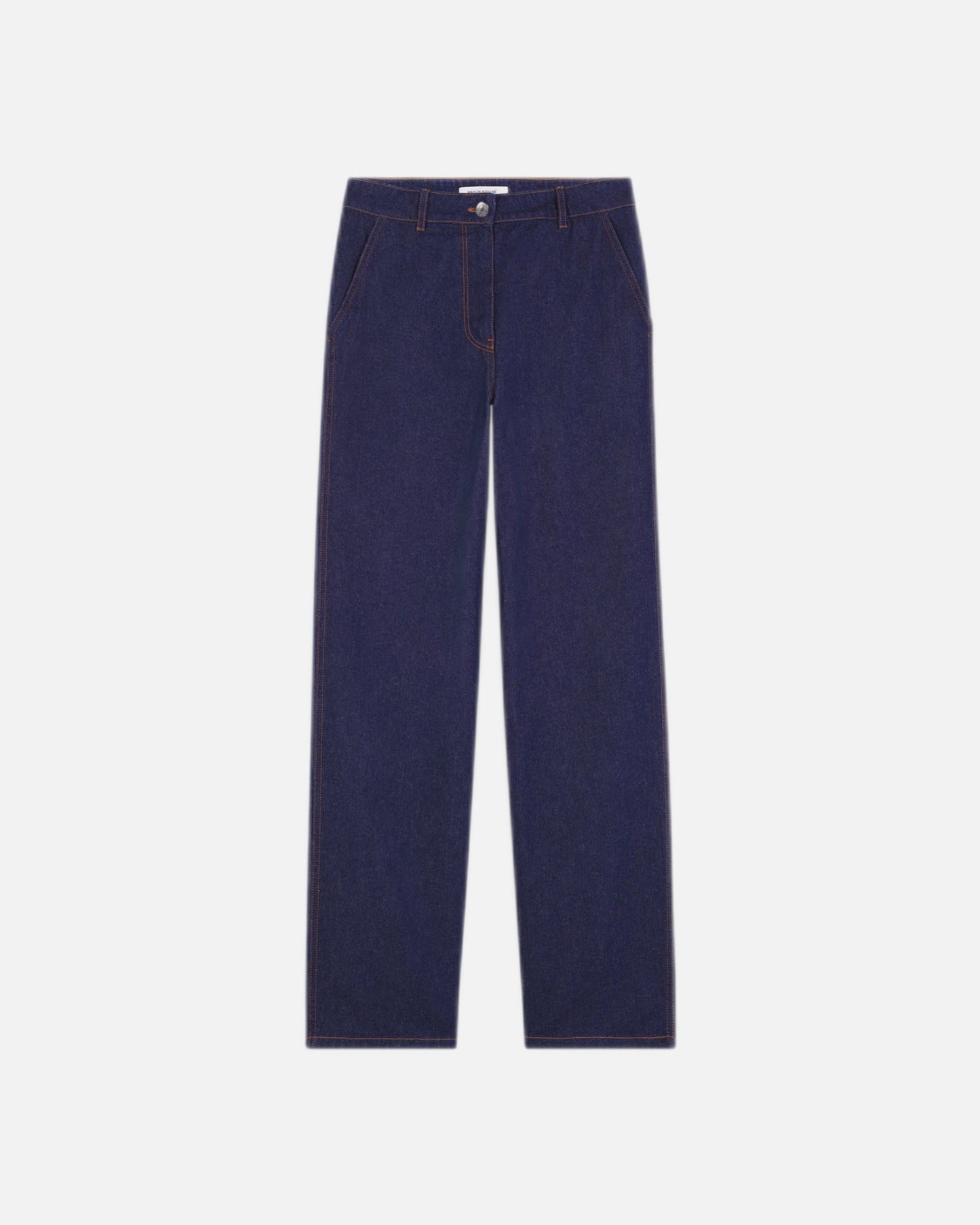 STRAIGHT DENIM JEANS (INDIGO)