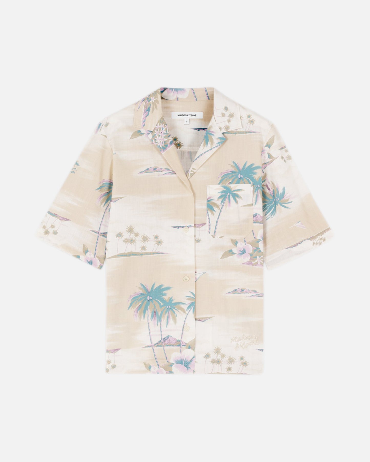 RESORT SHIRT (BEIGE DESIGN)