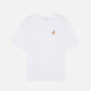 SPEEDY FOX PATCH COMFORT TEE-SHIRT (WHITE)