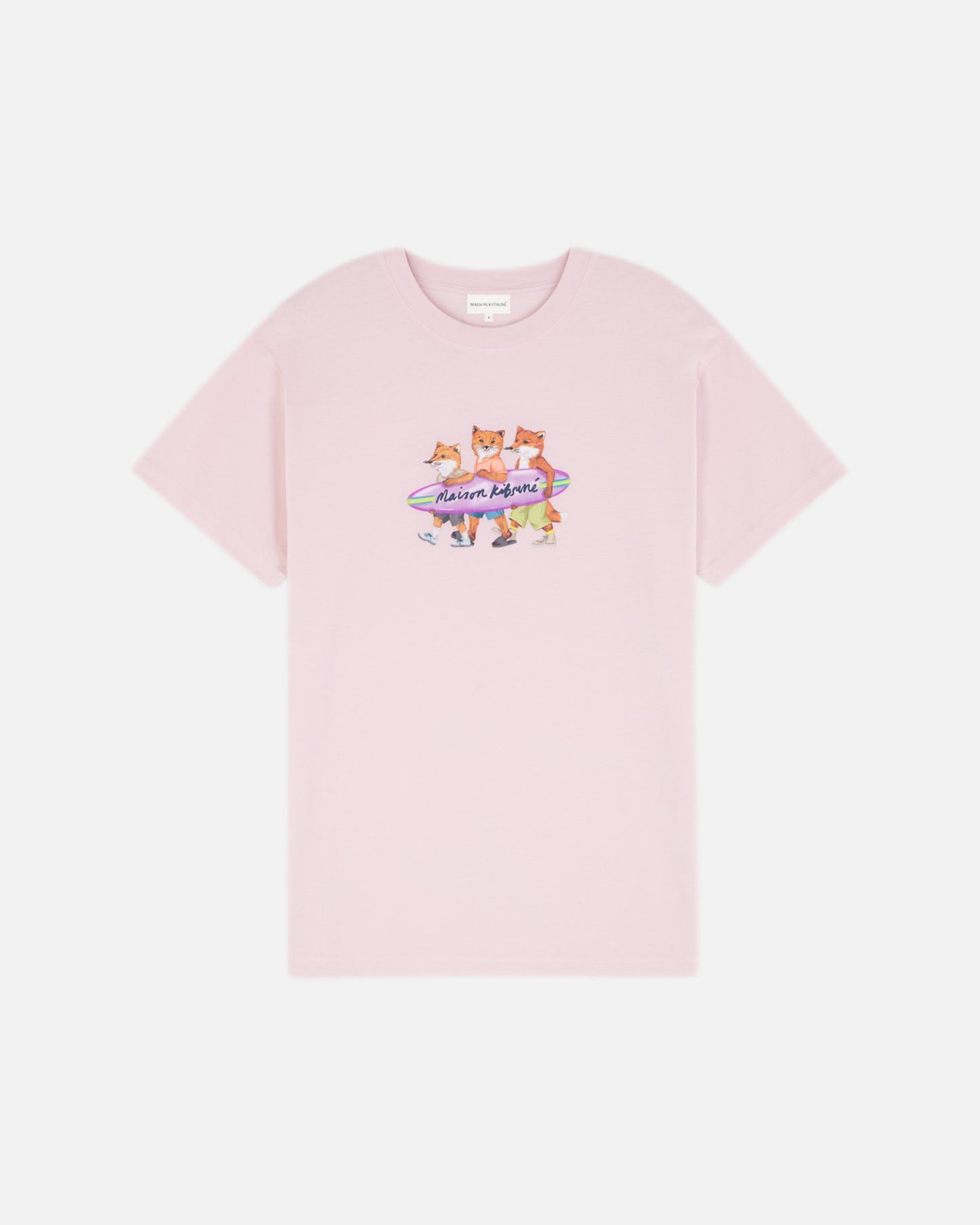 SURFING FOXES RELAXED TEE-SHIRT (MILK SHAKE)