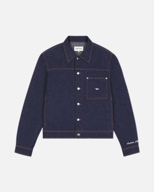 STRAIGHT DENIM JACKET (INDIGO)