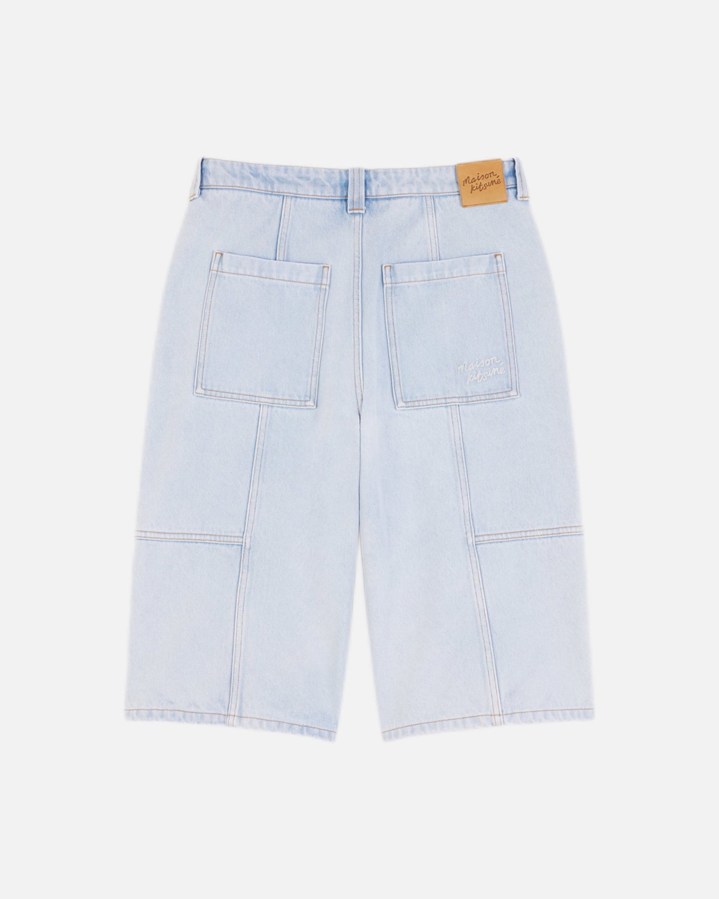 DENIM WORKWEAR BERMUDA (BLEACHED INDIGO)