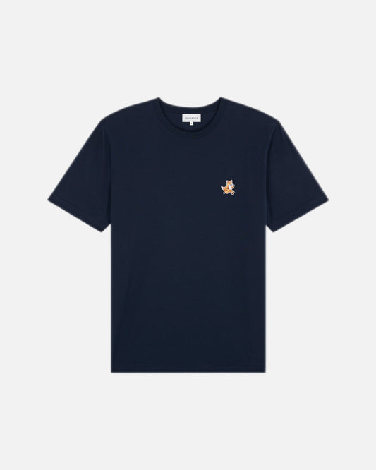 SPEEDY FOX PATCH COMFORT TEE-SHIRT (INK BLUE)