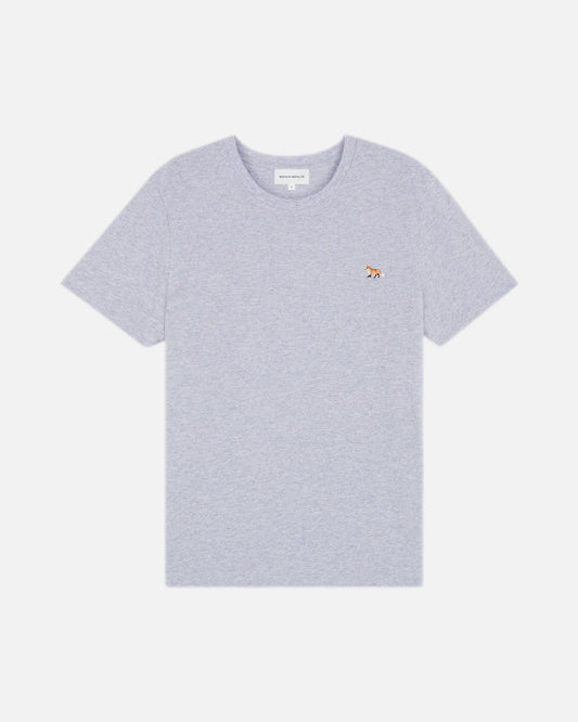 BABY FOX PATCH REGULAR TEE SHIRT (LIGHT GREY MELANGE)