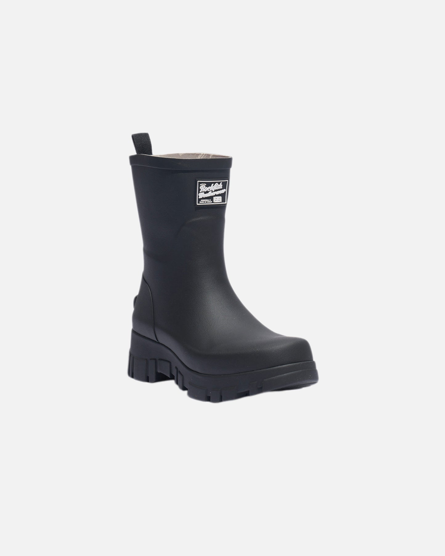 FLATFORM RAIN BOOTS_MIDDLE (BLACK)