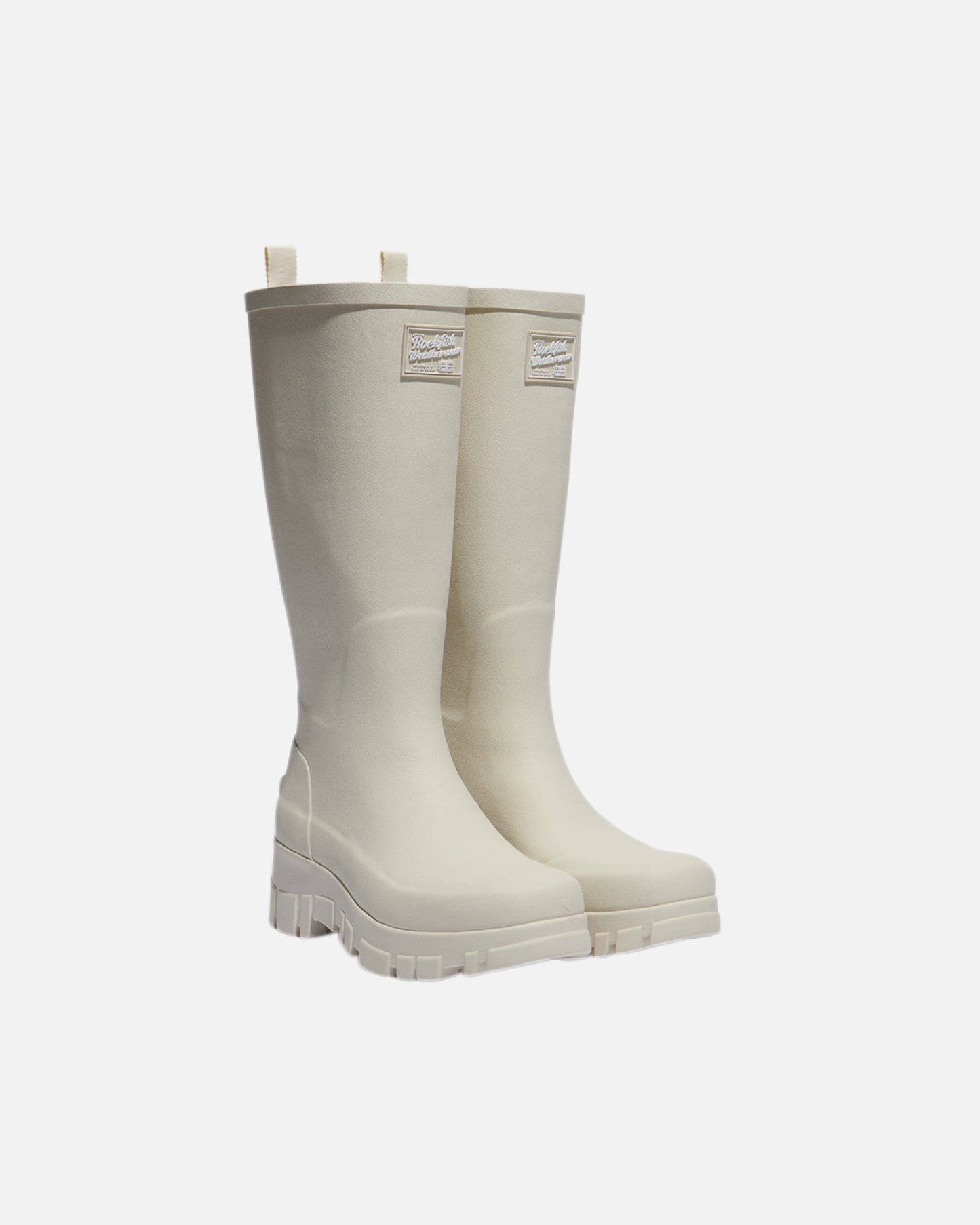 FLATFORM RAIN BOOTS_LONG (CREAM)