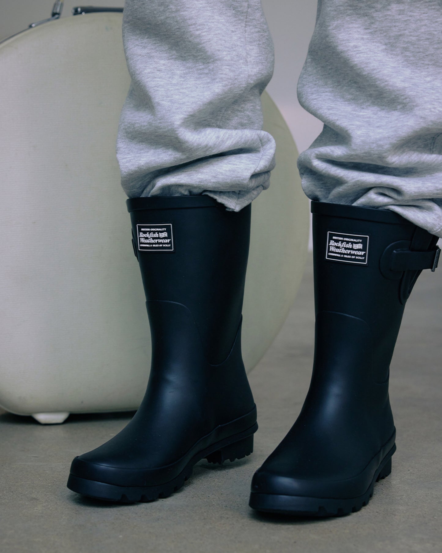 ORIGINAL MATT SHORT RAINBOOTS (BLACK)