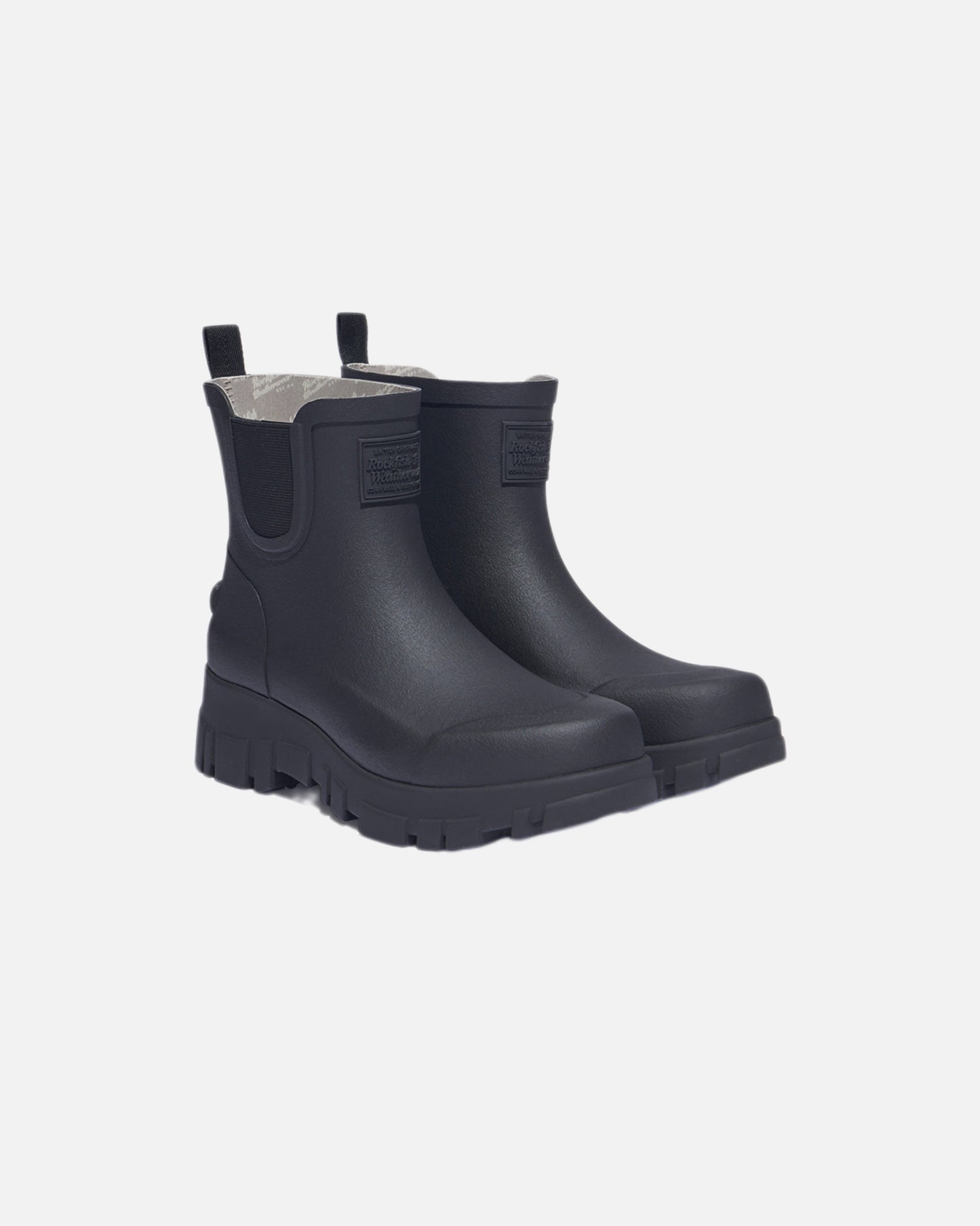 FLATFORM RAIN BOOTS_CHELSEA (BLACK)