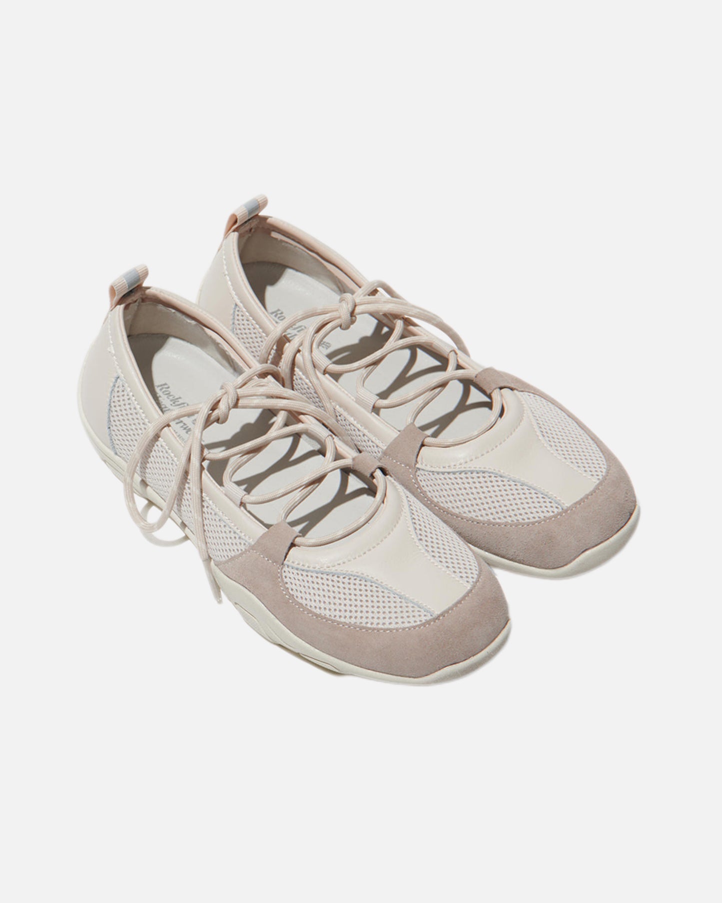 NICOLE LACEUP SNEAKERS (BEIGE)