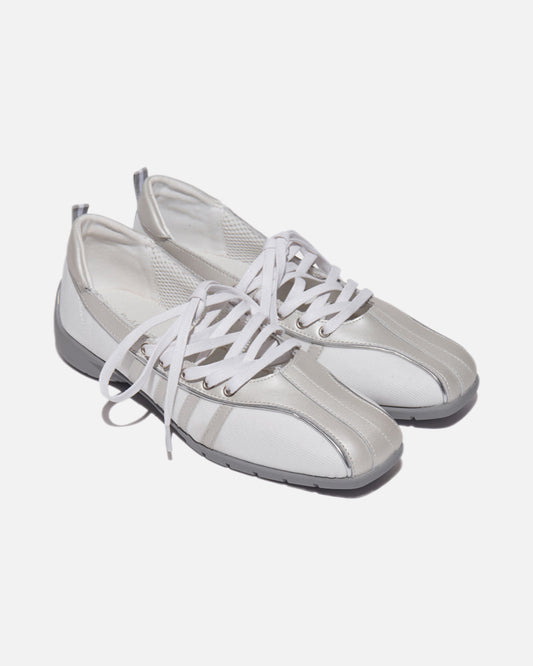 BLISS LACEUP SNEAKERS (CREAM PEARL)