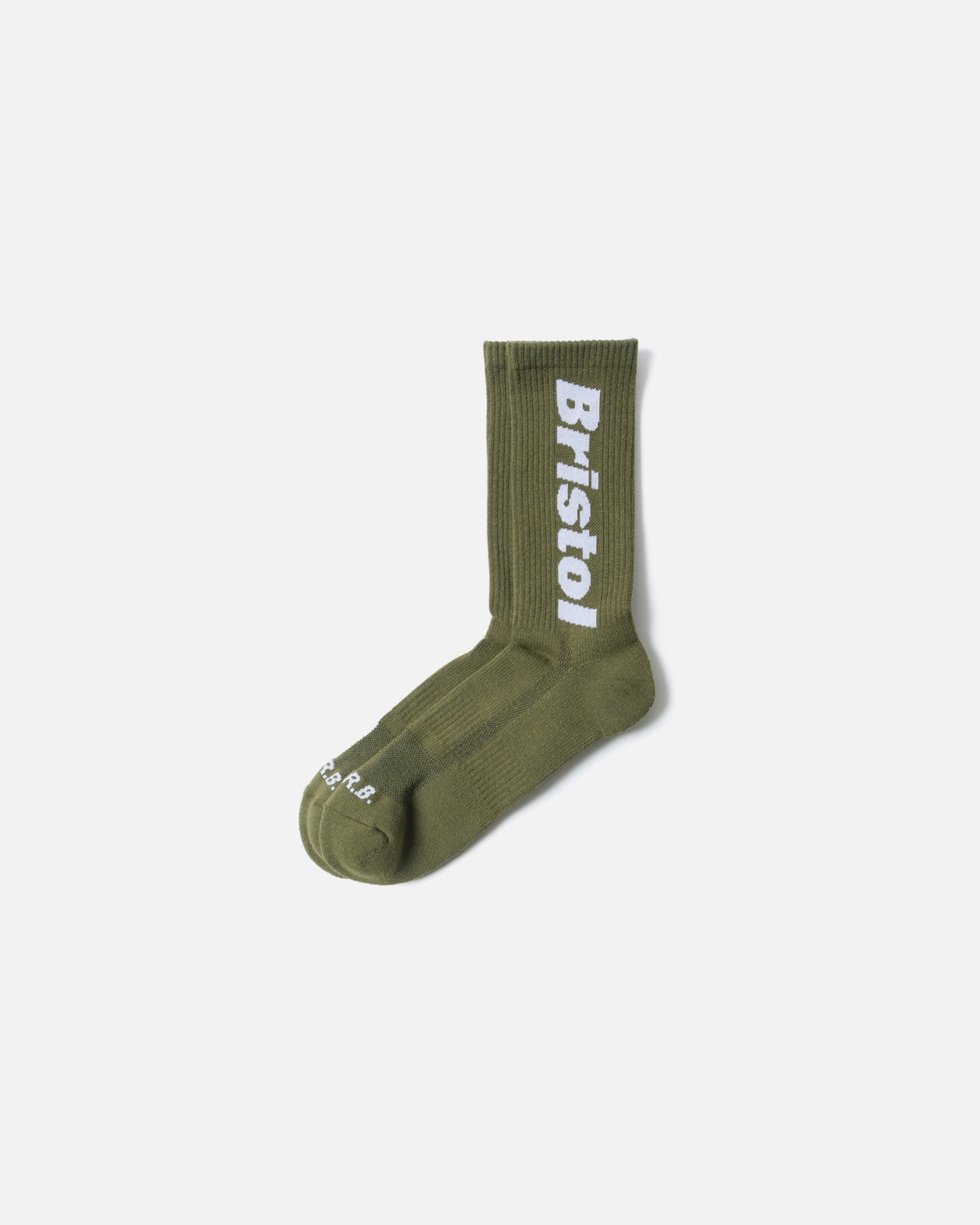 BRISTOL LOGO REGULAR SOCKS (KHAKI)