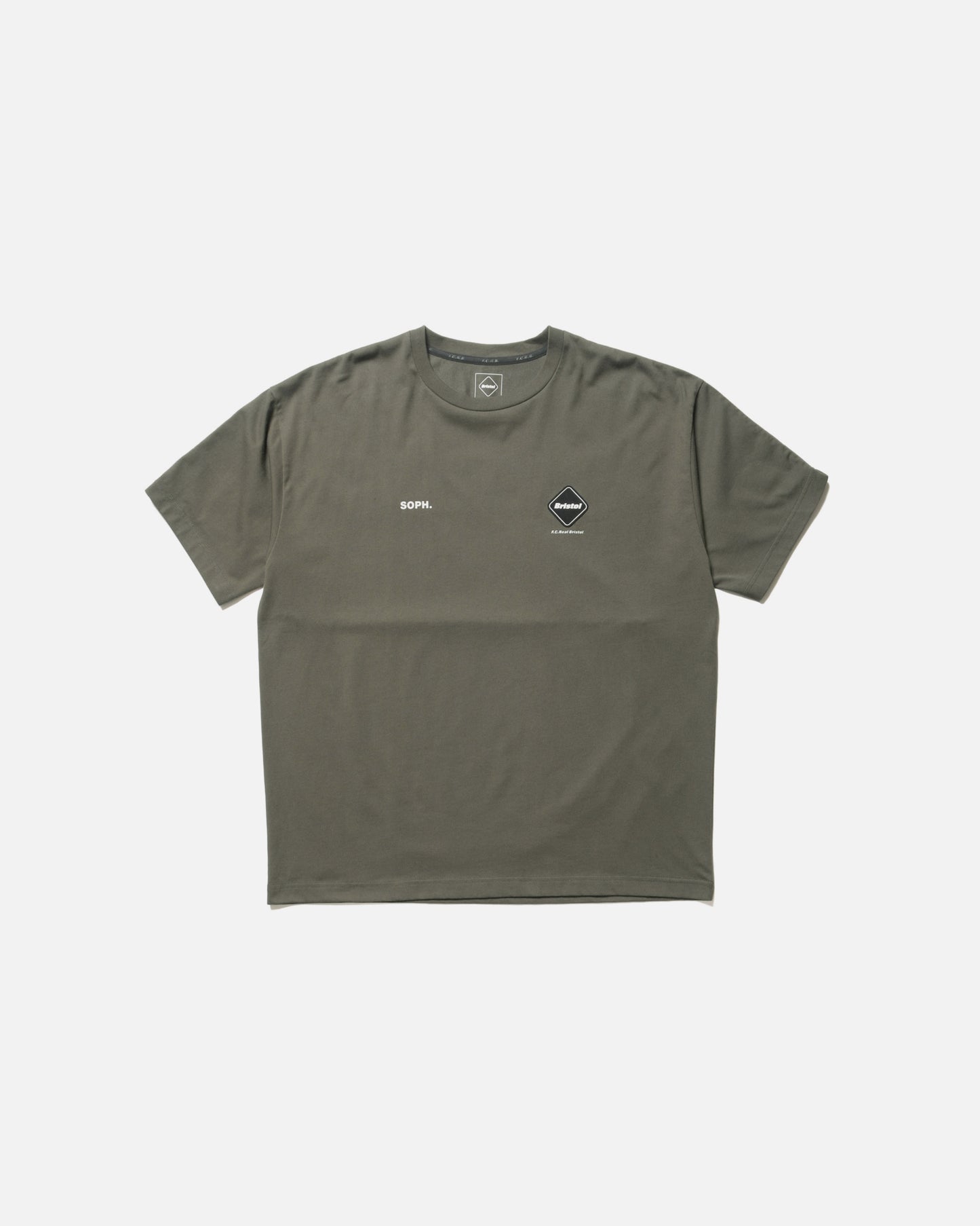 BIG LOGO S/S BAGGY TEE (KHAKI)