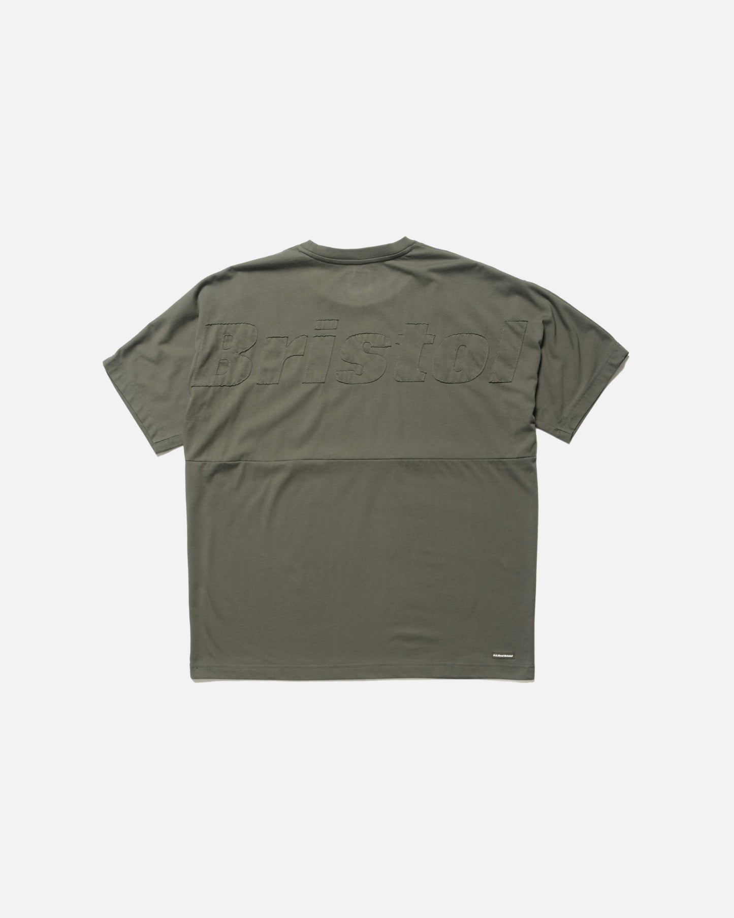 BIG LOGO S/S BAGGY TEE (KHAKI)