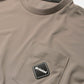 EMBLEM POCKET TEE (BEIGE)