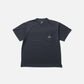 EMBLEM POCKET TEE (BLACK)