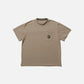 EMBLEM POCKET TEE (BEIGE)