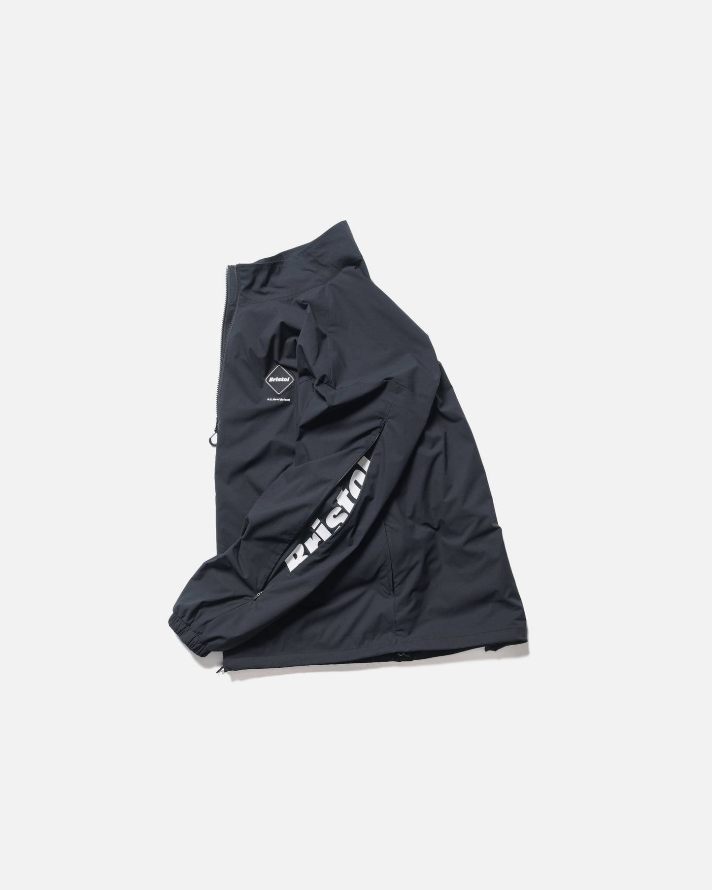 VENTILATION LOGO TRAINING JACKET (BLACK)