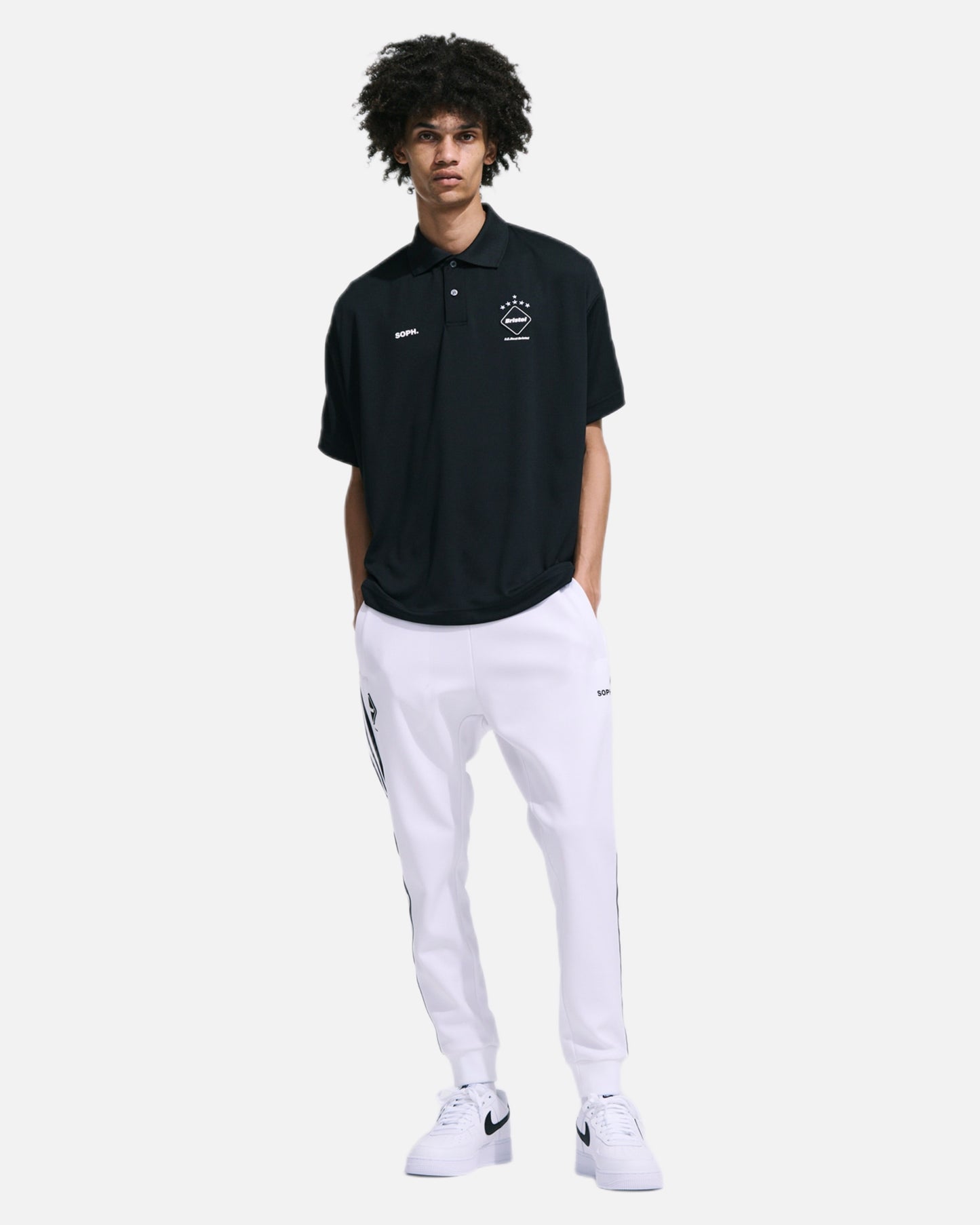 S/S BAGGY POLO (BLACK)