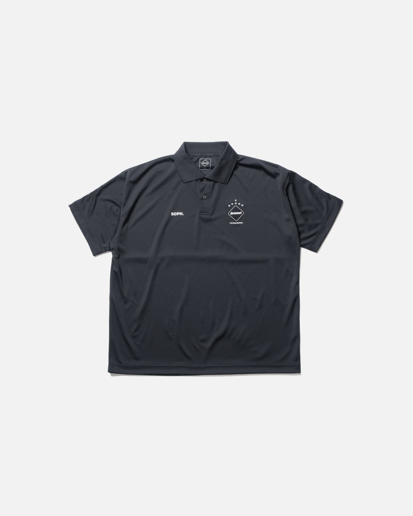 S/S BAGGY POLO (BLACK)