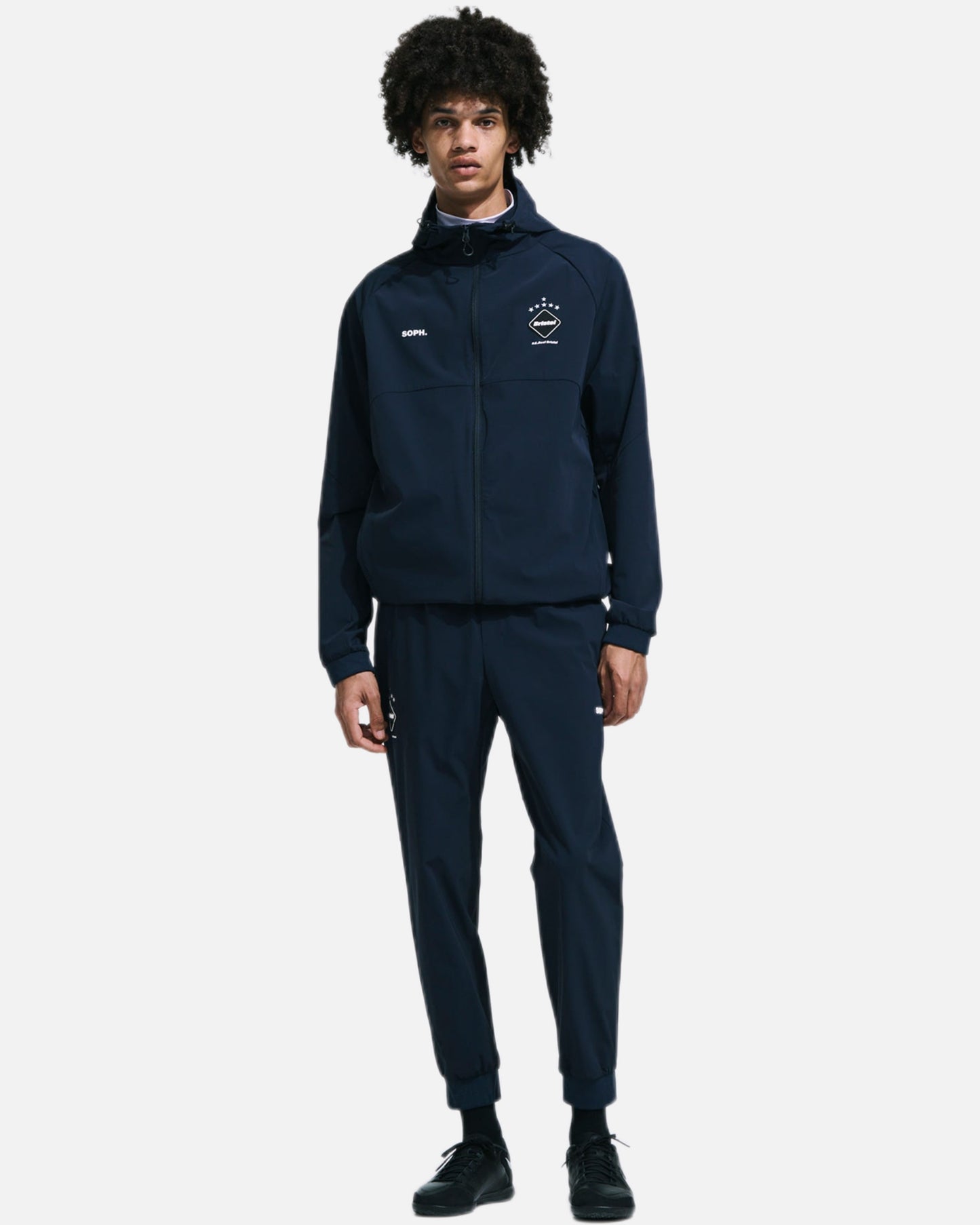 4WAY STRETCH VENTILATION ANTHEM JACKET (NAVY)