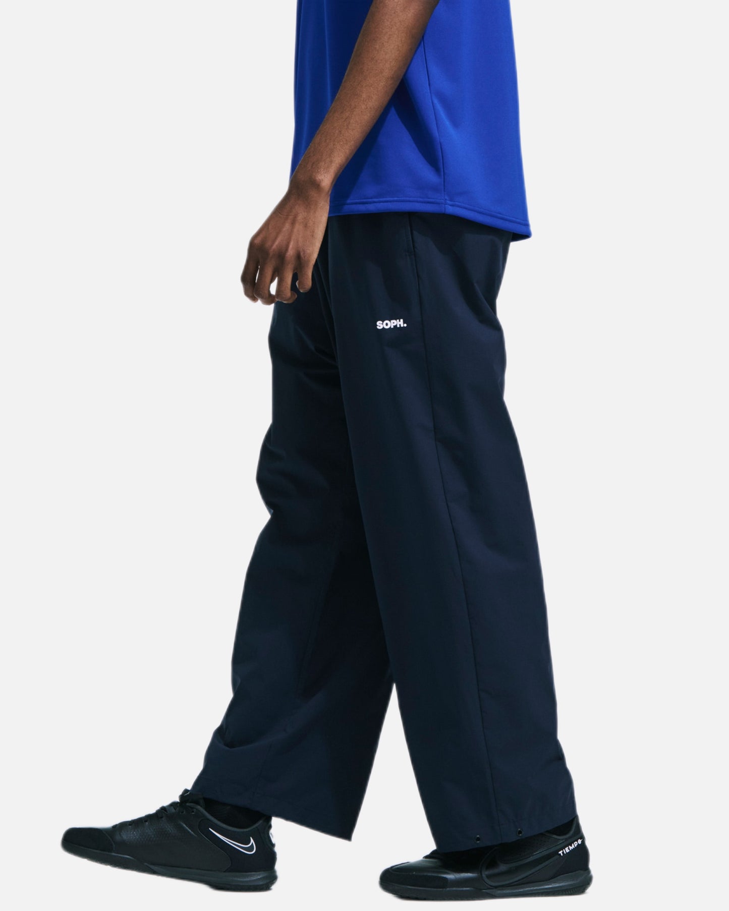 STRETCH LIGHT WEIGHT RELAX PANTS (NAVY)