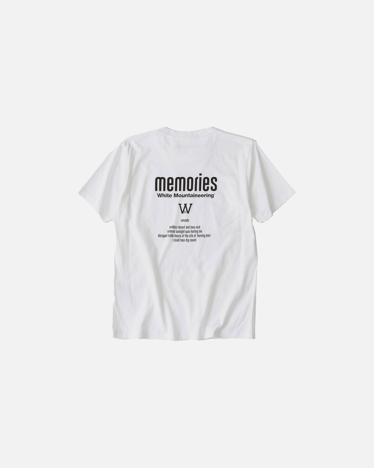 "NEVADA" PHOTO T-SHIRT (WHITE)