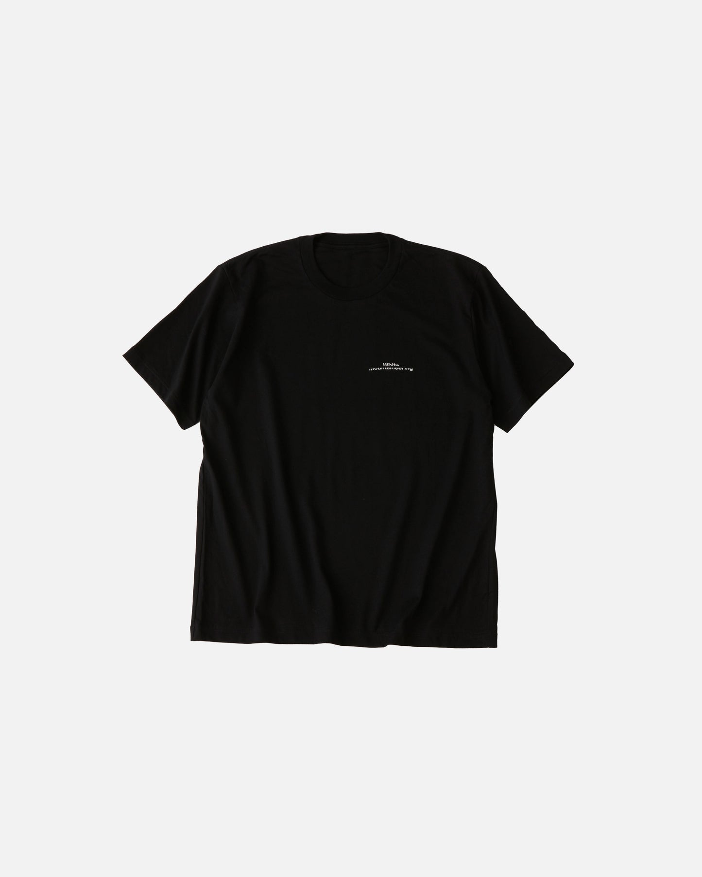 LOGO EMBROIDARY T-SHIRT (BLACK)