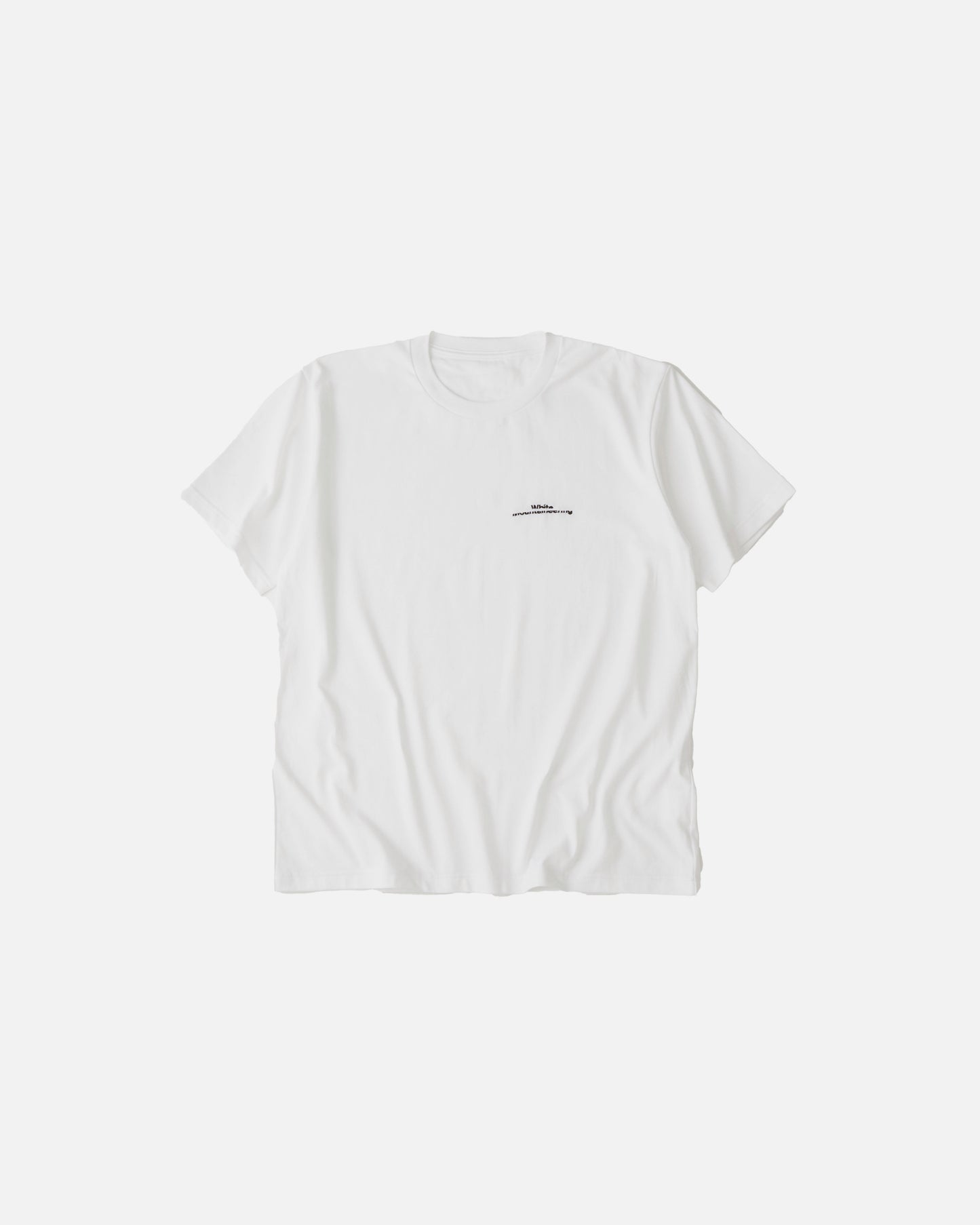 LOGO EMBROIDARY T-SHIRT (WHITE)