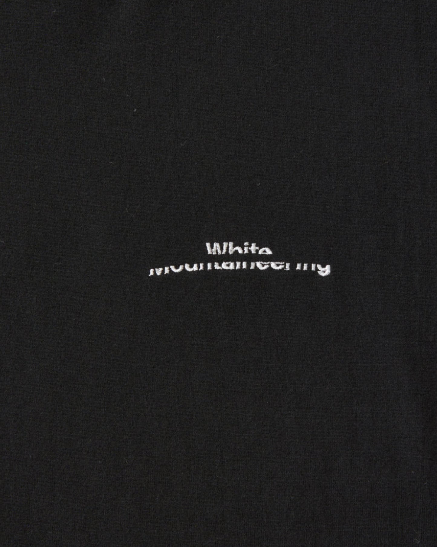 LOGO EMBROIDARY T-SHIRT (BLACK)