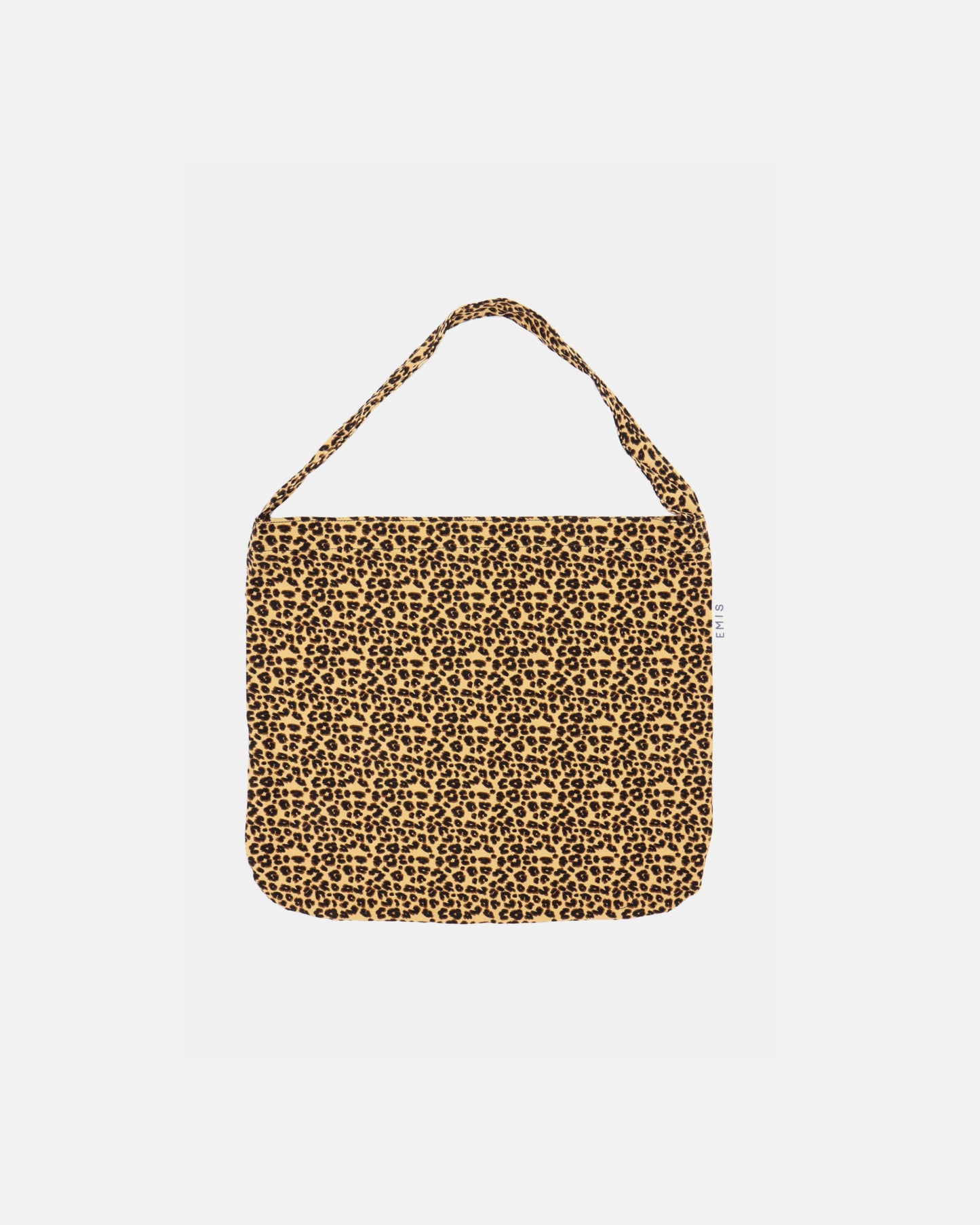 LEOPARD CORDUROY ECO BAG (BEIGE)