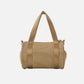 MINI CROSSED BODY CIRCULAR BAG (BEIGE)