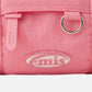 MINI CROSSED BODY CIRCULAR BAG (PINK)