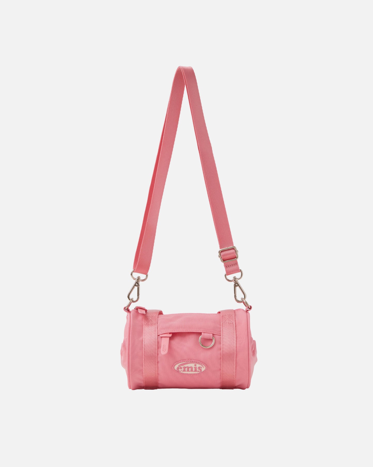 MINI CROSSED BODY CIRCULAR BAG (PINK)