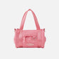 MINI CROSSED BODY CIRCULAR BAG (PINK)