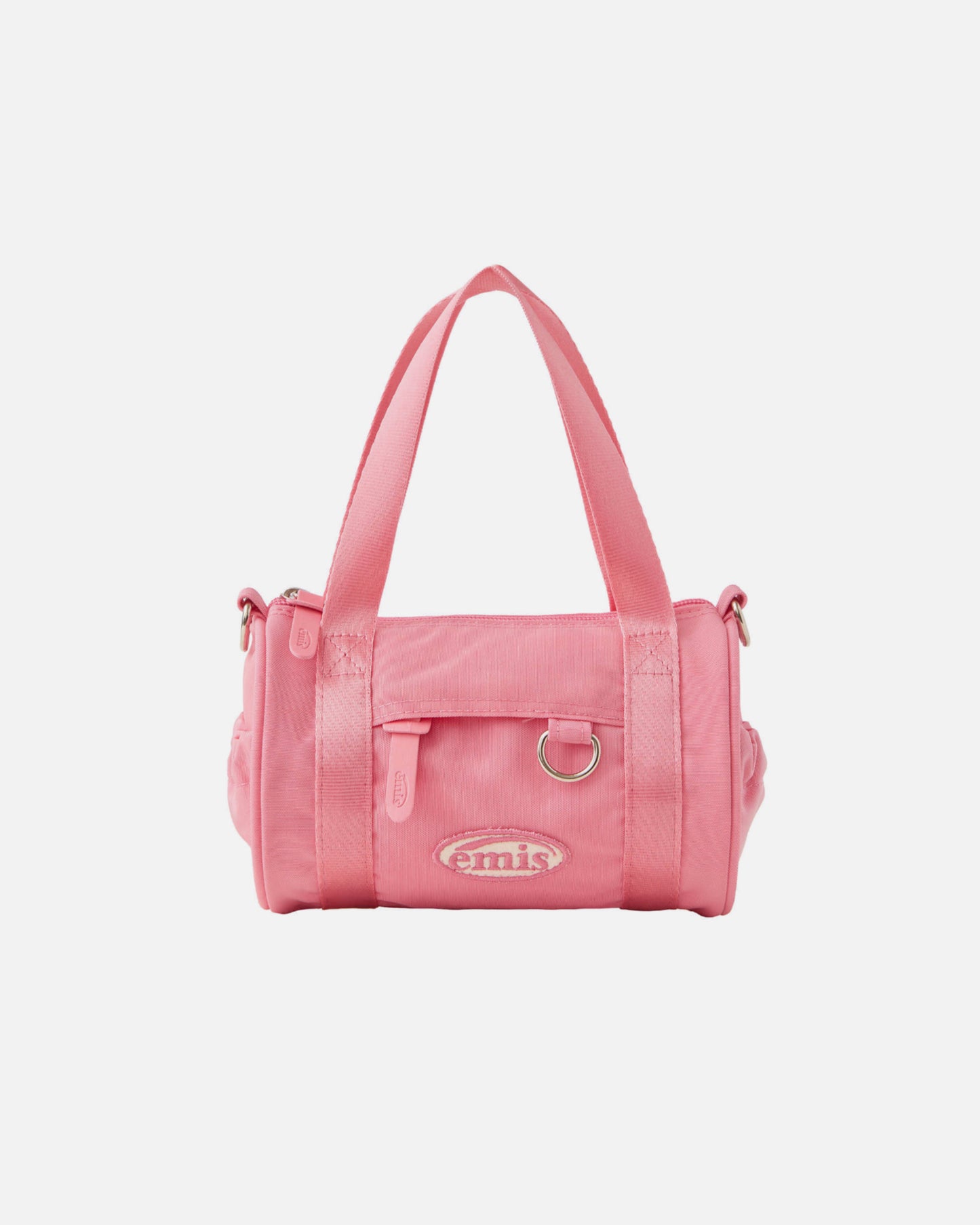 MINI CROSSED BODY CIRCULAR BAG (PINK)