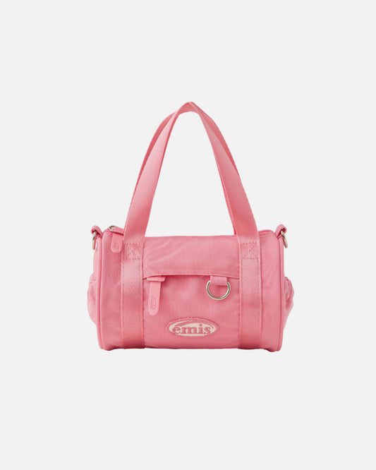 MINI CROSSED BODY CIRCULAR BAG (PINK)