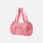 MINI CROSSED BODY CIRCULAR BAG (PINK)