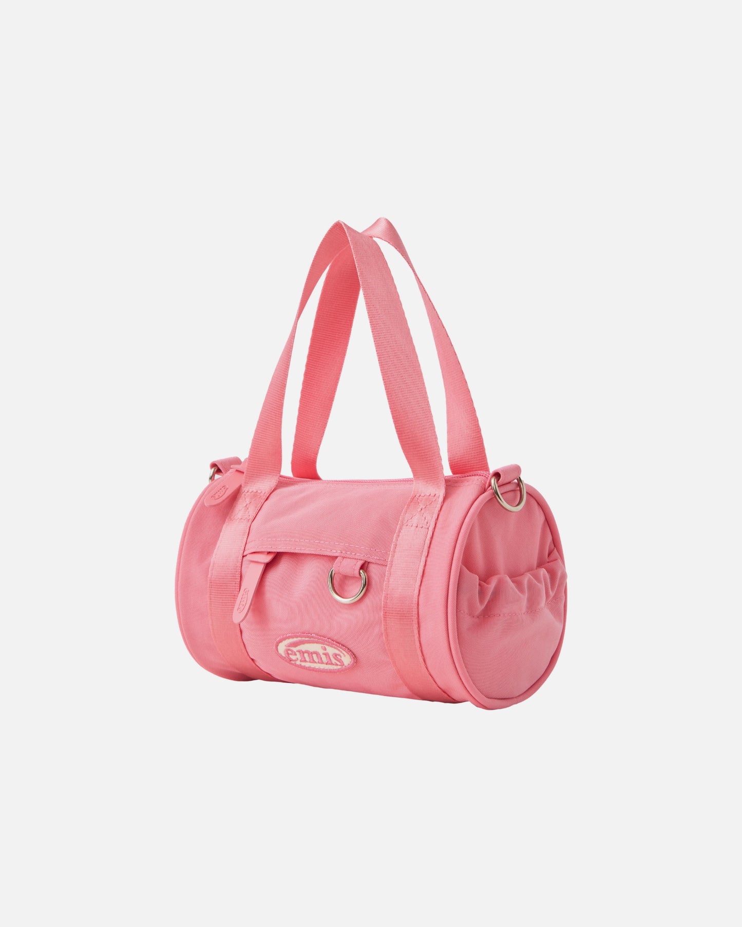 MINI CROSSED BODY CIRCULAR BAG (PINK)