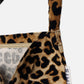 NEW LEOPARD CORDUROY ECO BAG (BEIGE)