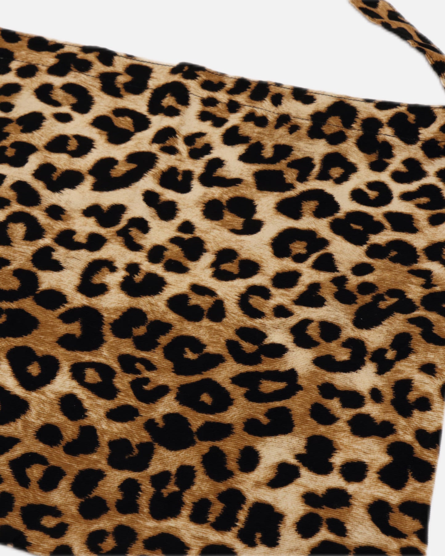 NEW LEOPARD CORDUROY ECO BAG (BEIGE)