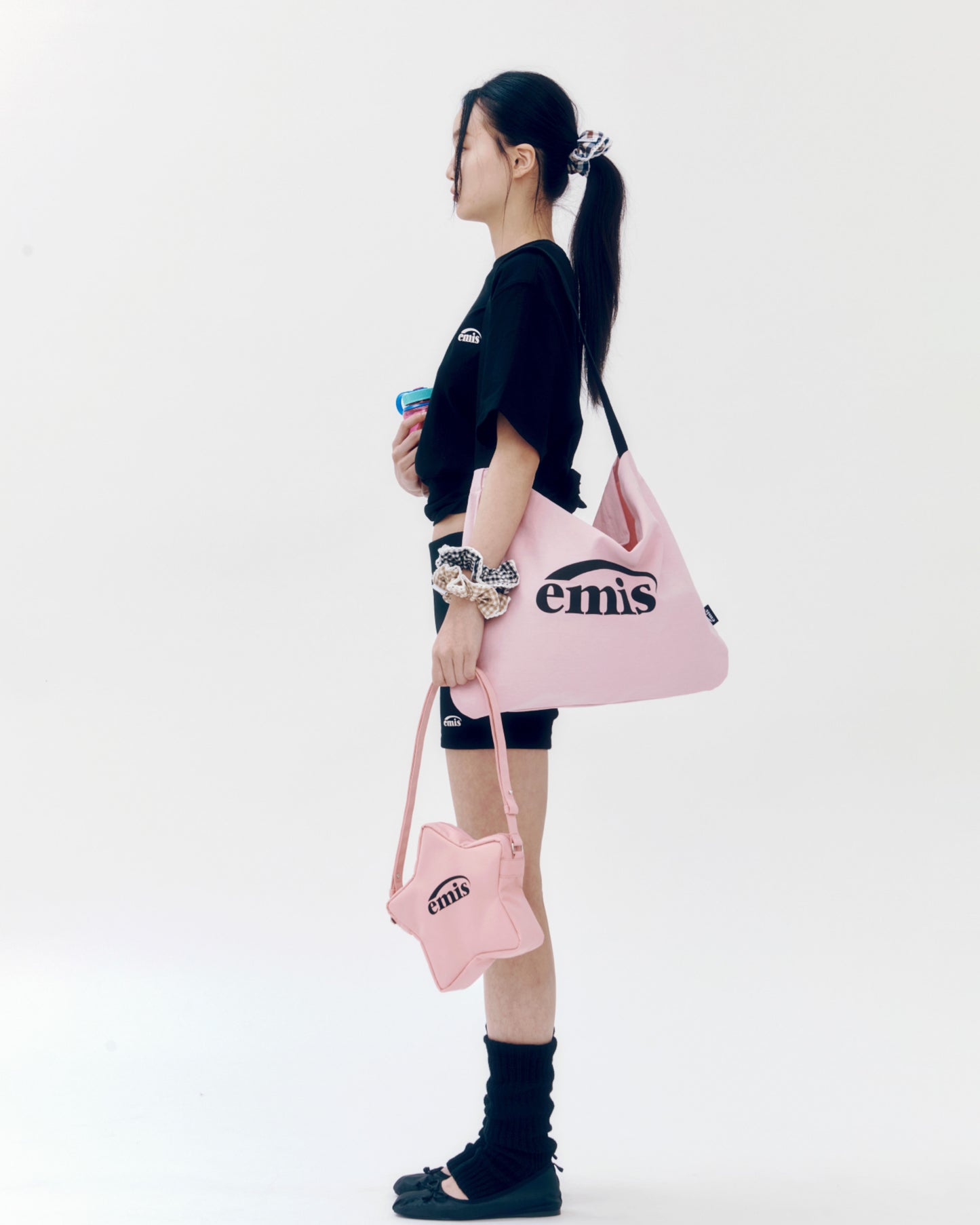 NEW LOGO COTTON ECO BAG (PINK)